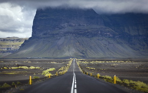 landscape, road, nature