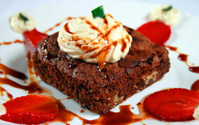 chocolate, delicious, food, strawberry