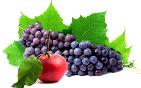 delicious, leaves, grapes