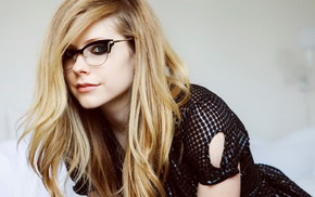 glasses, music, girl