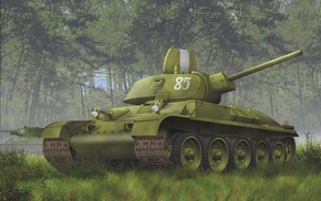 forest, gun