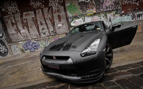 cars, graffiti