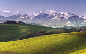 sky, nature, mountain