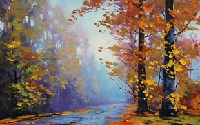 autumn, landscape