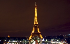 cities, tower, Paris