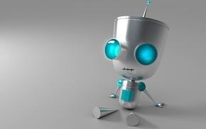 3D, robot