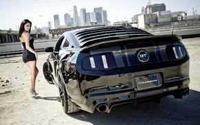 cars, girl