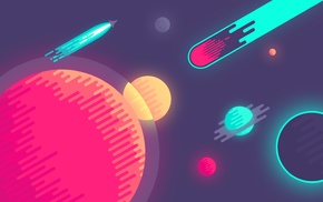 vectors, planet