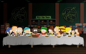 Kyle Broflovski, Kenny McCormick, The Last Supper, South Park, Eric Cartman