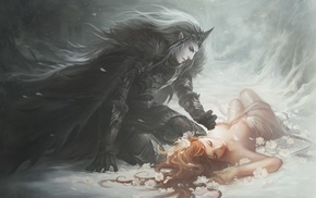 snow, winter