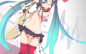 Hatsune Miku, guitar, Vocaloid