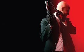 red, Hitman Absolution, black, video games