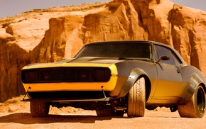 cars, desert