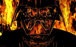 movies, Darth Vader, Star Wars, reflection