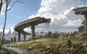 The Last of Us, city, apocalyptic