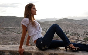 jeans, girl