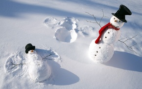 snow, winter
