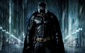 superhero, Batman, rain, MessenjahMatt, people