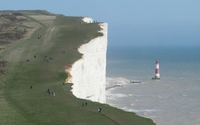 England, sea, Cliffs of Dover