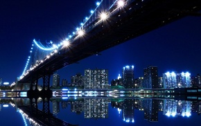 bridge, cityscape