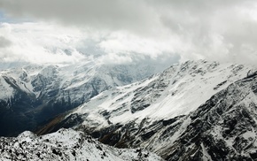 Caucasus Mountains, nature, landscape, mountain