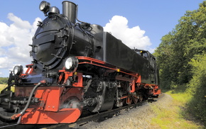 speed, train, nature