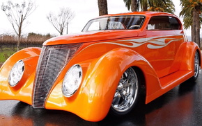 auto, cars, orange