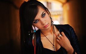 face, girl, girls, brunette