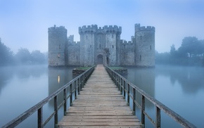stunner, castle, bridge