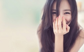 Asian, girl, brunette