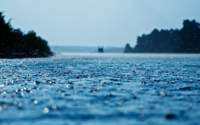 water drops, rain, water