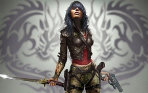 Wet Video Game, fantasy art