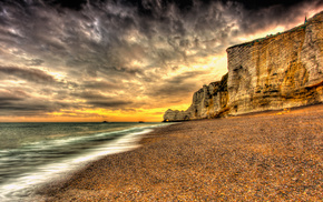 nature, sea, coast, rocks