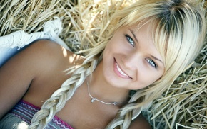 face, girl, blonde