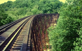 railway, bridge