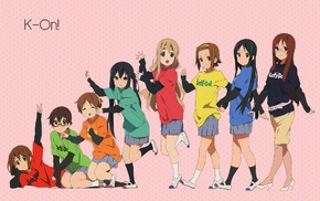 akiyama mio, nakano azusa, hirasawa yui, tainaka ritsu, and