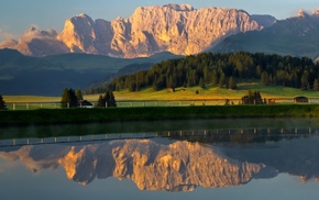 nature, forest, mountain