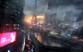 futuristic, Paris