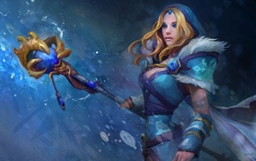 blonde, Dota 2, cold