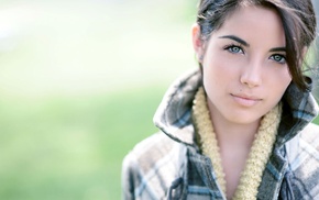 model, girl, face, brunette