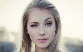 blue eyes, blonde, girl