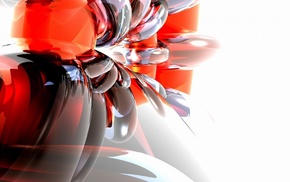 colors, beautiful, 3D, abstraction, figure