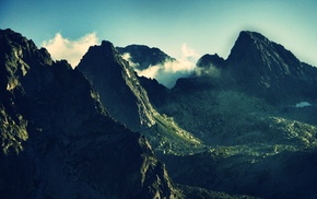 mountain, landscape, nature