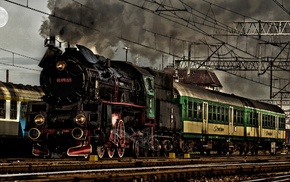 Polish, railway, train, Poland