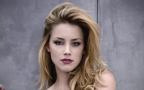 girl, Amber Heard, face