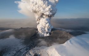 stunner, volcano, smoke