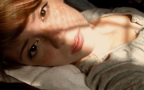 girl, redhead
