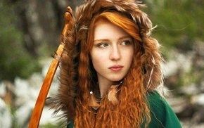 girl, redhead, Katya Severnaya