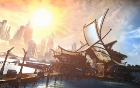 Bulletstorm, digital art