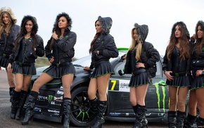 sportcar, girls